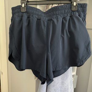TRACK THAT HIGH-RISE SHORT 3" LINED NAVY SIZE 18